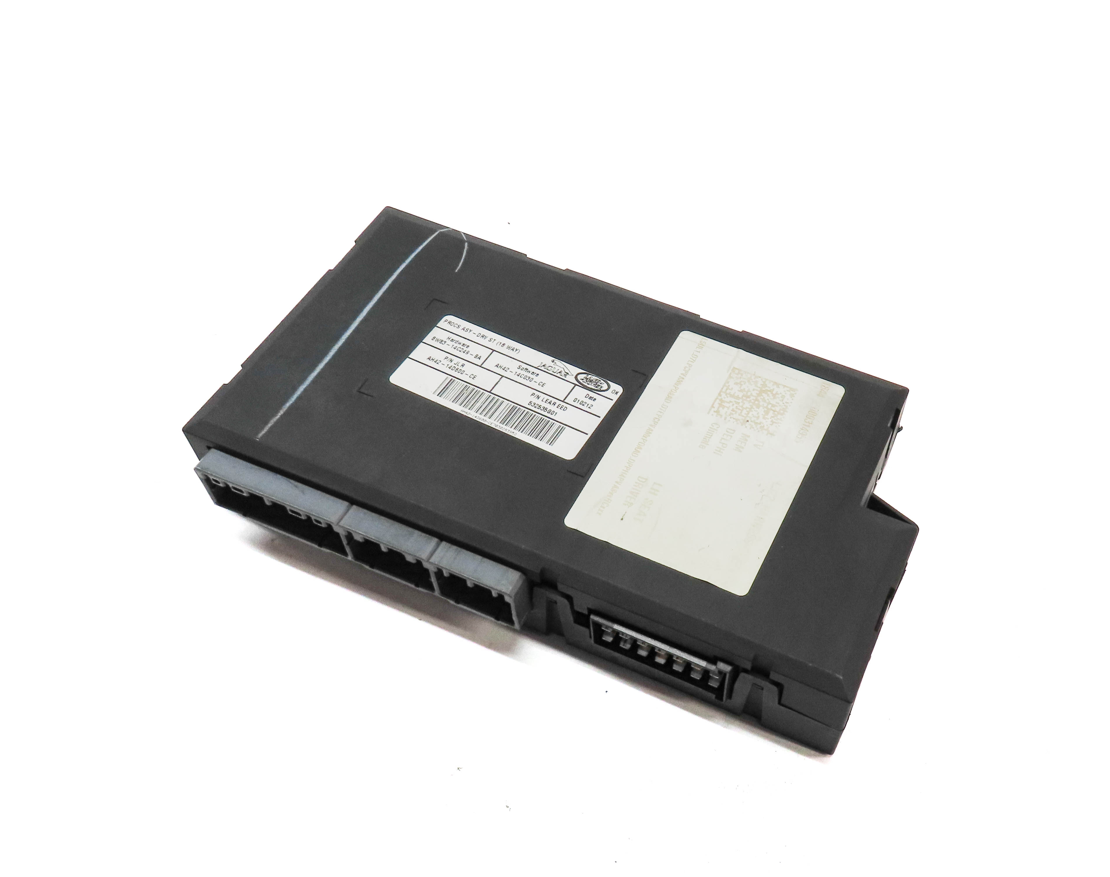 2012 RANGE ROVER (L322) FRONT LEFT DRIVER MEMORY SEAT CONTROL MODULE — exact item pictured